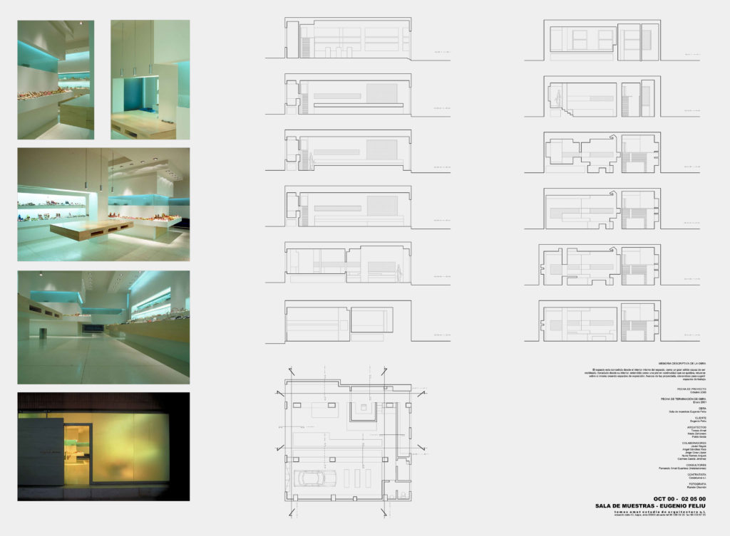 Oficinas Eugenio Feliu Elda panel proyecto