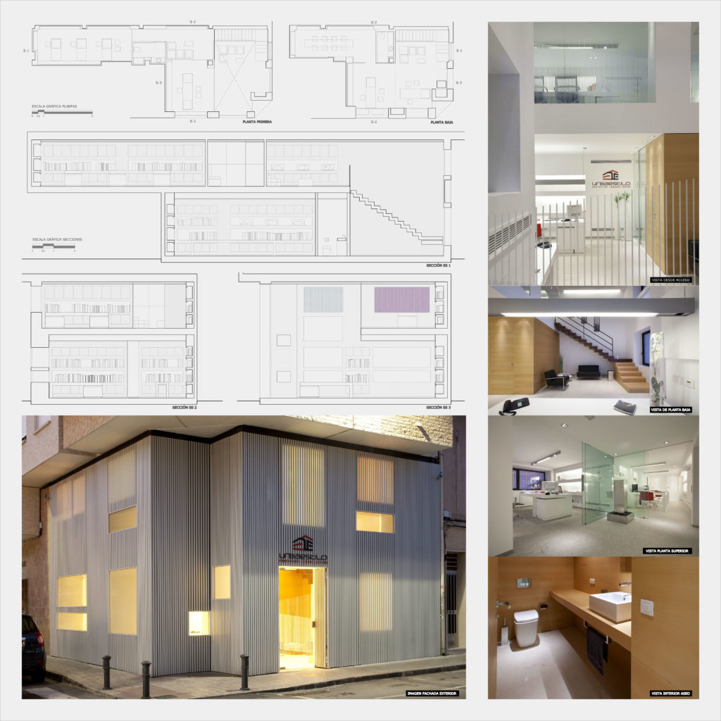Oficinas Urbaestilo · panel de proyecto