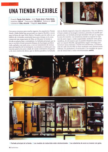 Revista Diseño Interior. Página 2